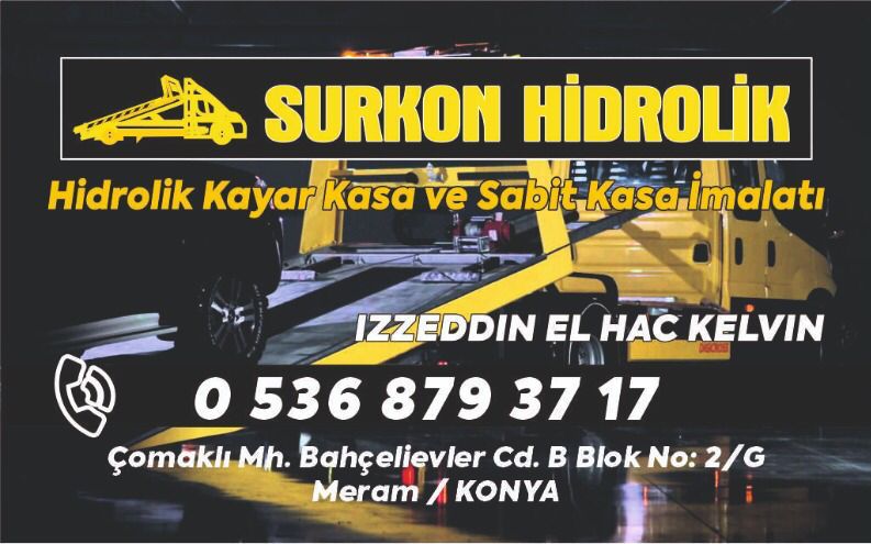 Konya Meram Surkon Hidrolik 05368793717